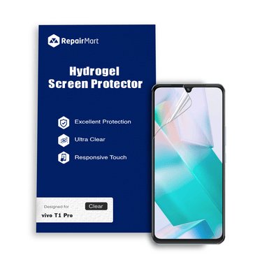 Vivo T1 Pro Compatible Premium Hydrogel Screen Protector With Full Coverage Ultra HD